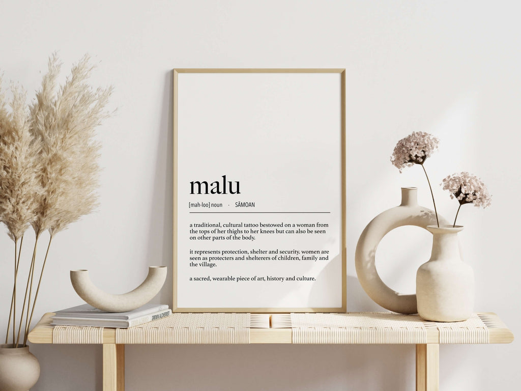 Samoa Malu (Female Tattoo) Definition Digital Download