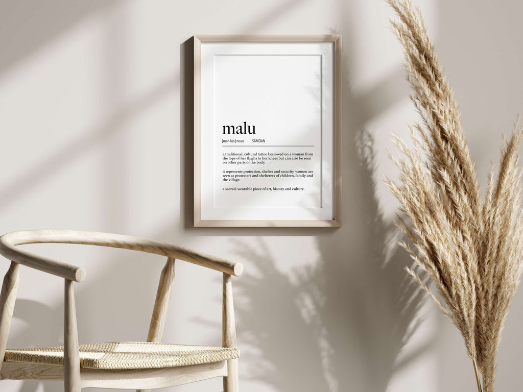 Samoa Malu (Female Tattoo) Definition Digital Download