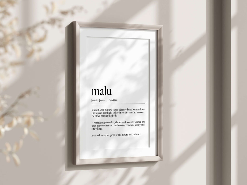 Samoa Malu (Female Tattoo) Definition Digital Download