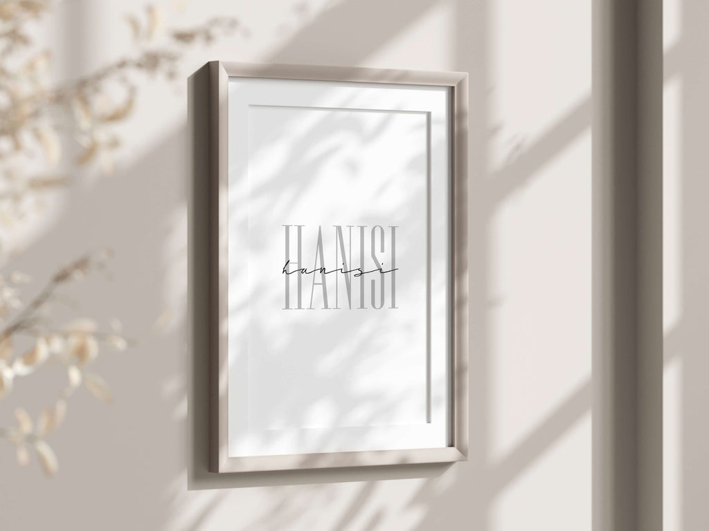 Rotuman Hanisi (Love) Script Digital Download