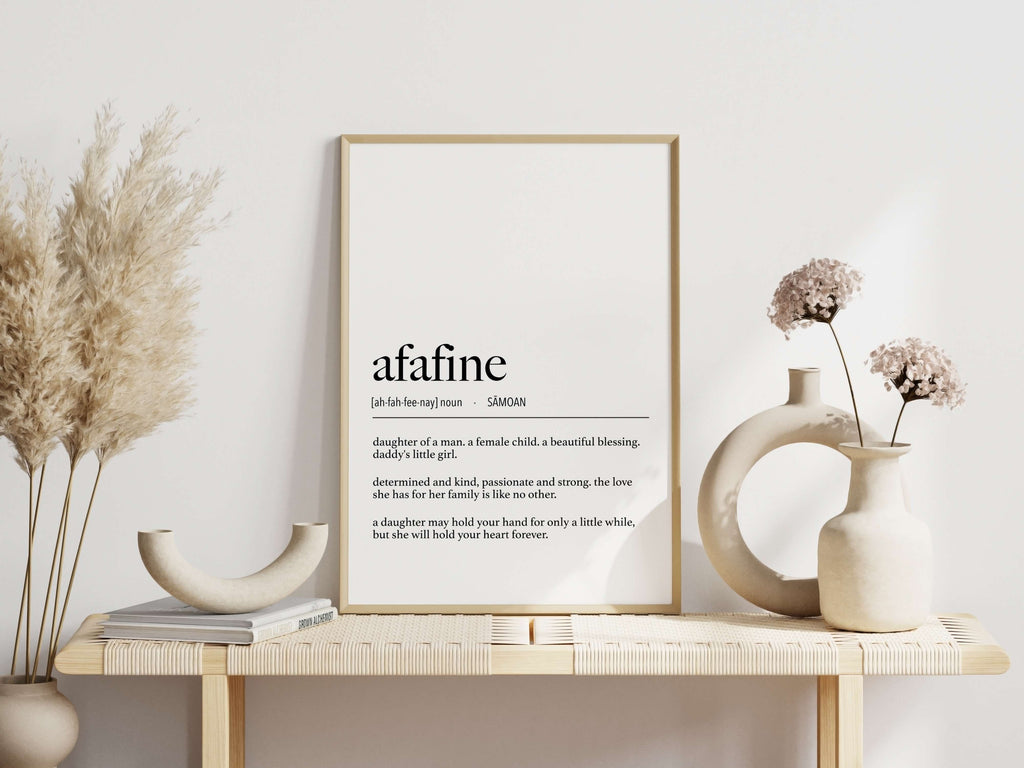 Samoa Afafine (Daughter of a Man) Definition Digital Download