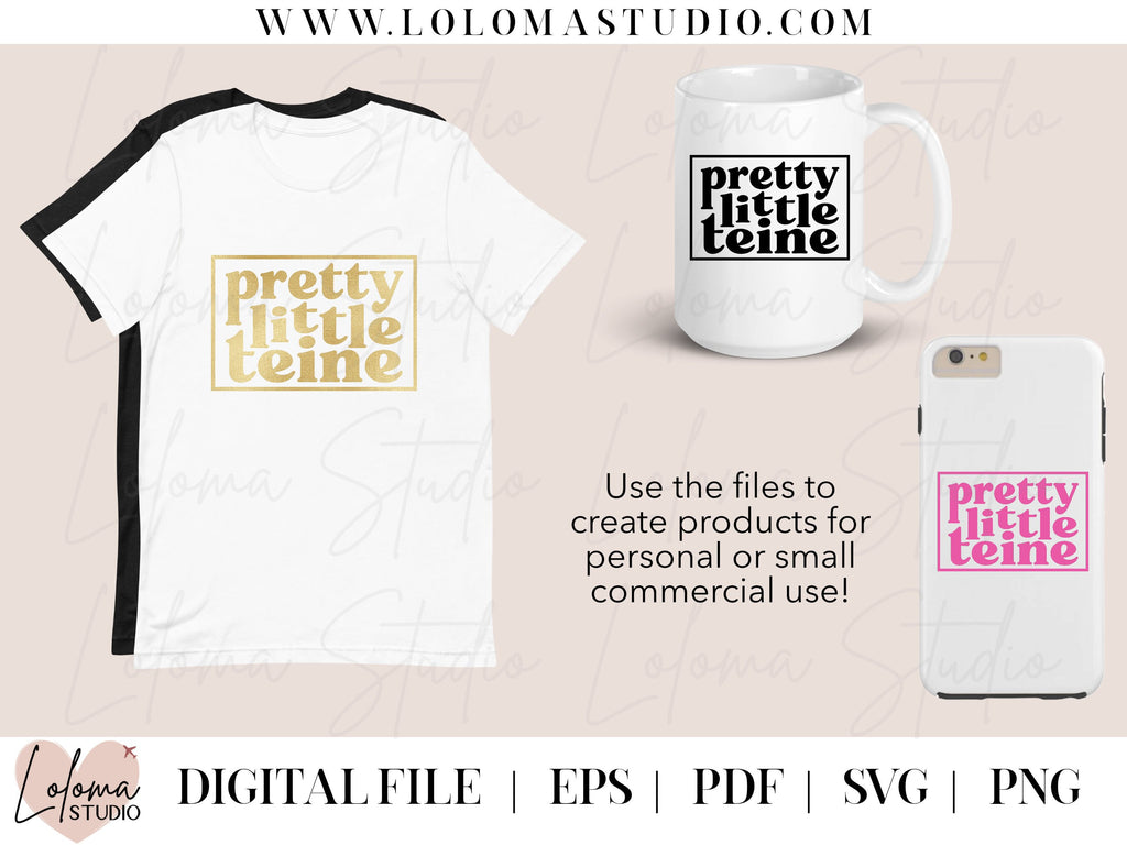 Samoa Pretty Little Teine (Pretty Little Girl) SVG Design - SVG cut file, polynesian art, cricut design, SVG files for cricut, png, eps, pdf
