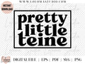 Samoa Pretty Little Teine (Pretty Little Girl) SVG Design - SVG cut file, polynesian art, cricut design, SVG files for cricut, png, eps, pdf