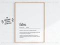 Tonga Fahu (Father's Eldest Sister) Definition Digital Print