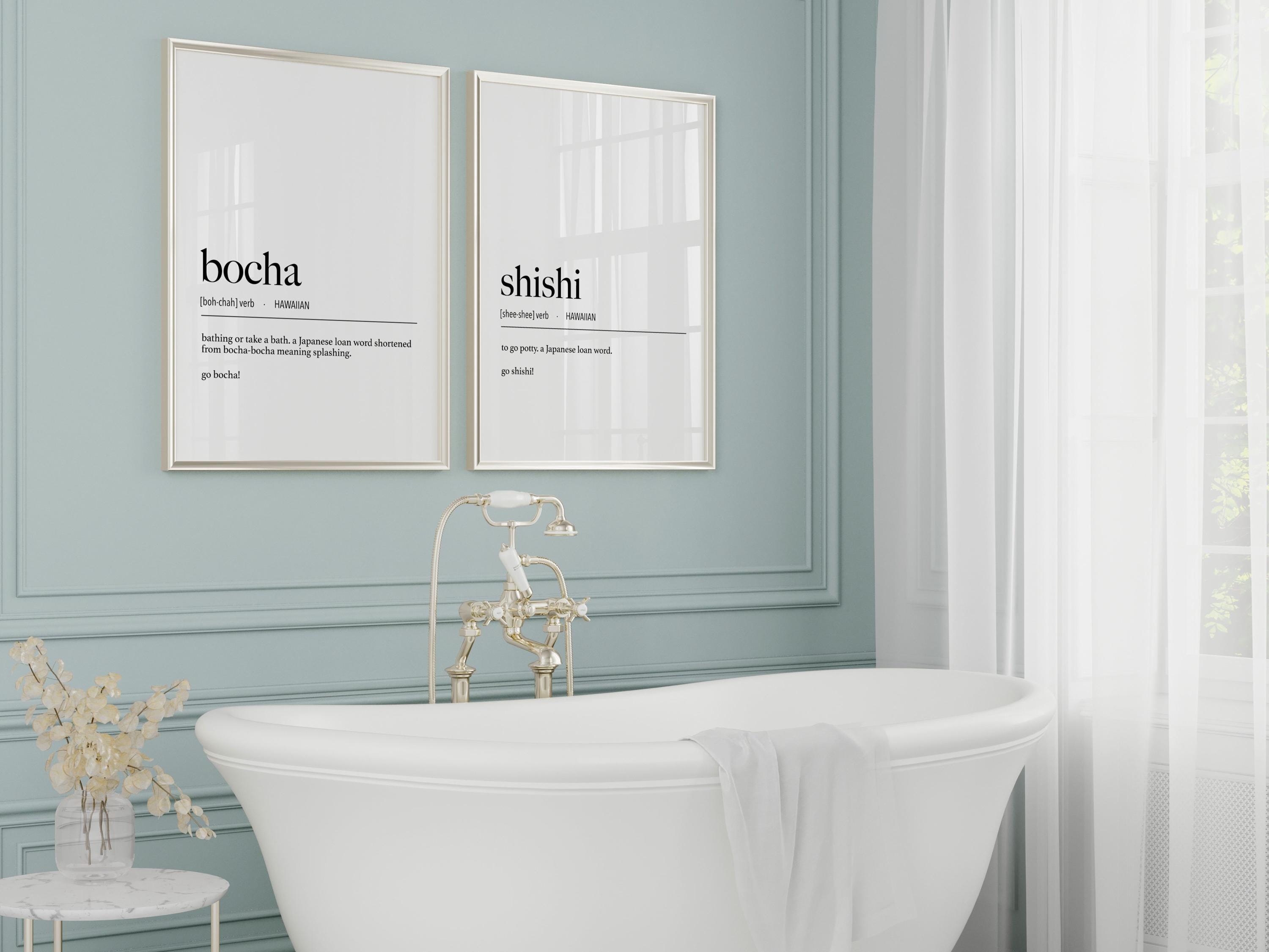 Digital Hawaii Bocha (Bathe) Definition Print / Instant Download