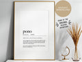Hawaii Pono (Righteousness) Definition Digital Print / hawaiian language / hawaii airbnb print / alignment poster / polynesian art