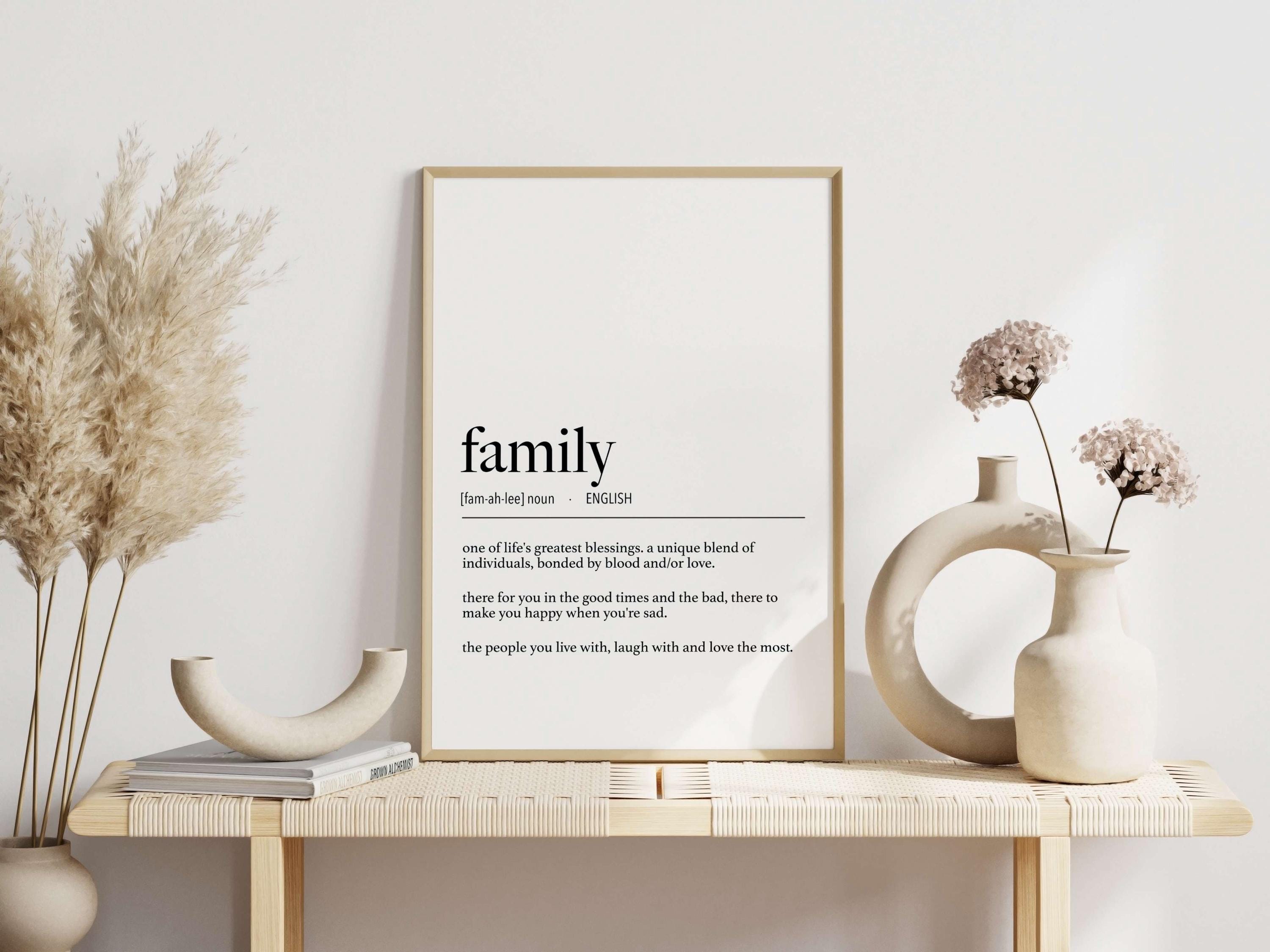English Father Definition Digital Print